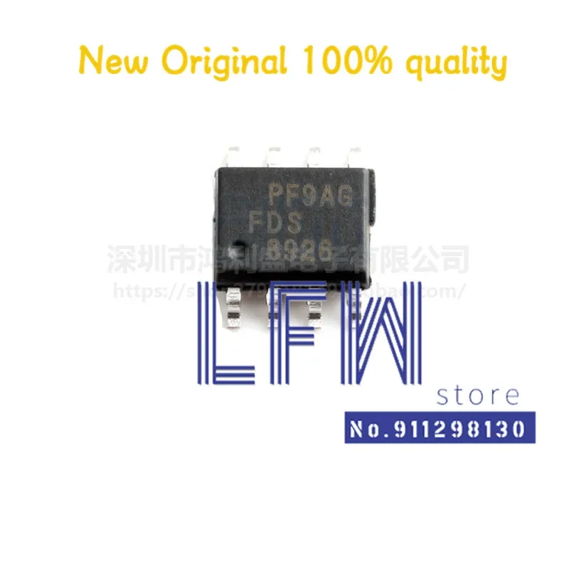 10pcs/lot FDS8949 S8949 8949 SOP-8 40V 6A MOSFET Chipset 100% New&Original In Stock