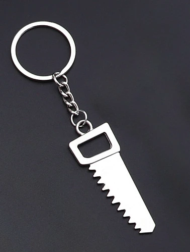 handsaw Keychains For Men Car Bag KeyRing Outdoor Combination Tool Portable Mini Utility Pocket key chains