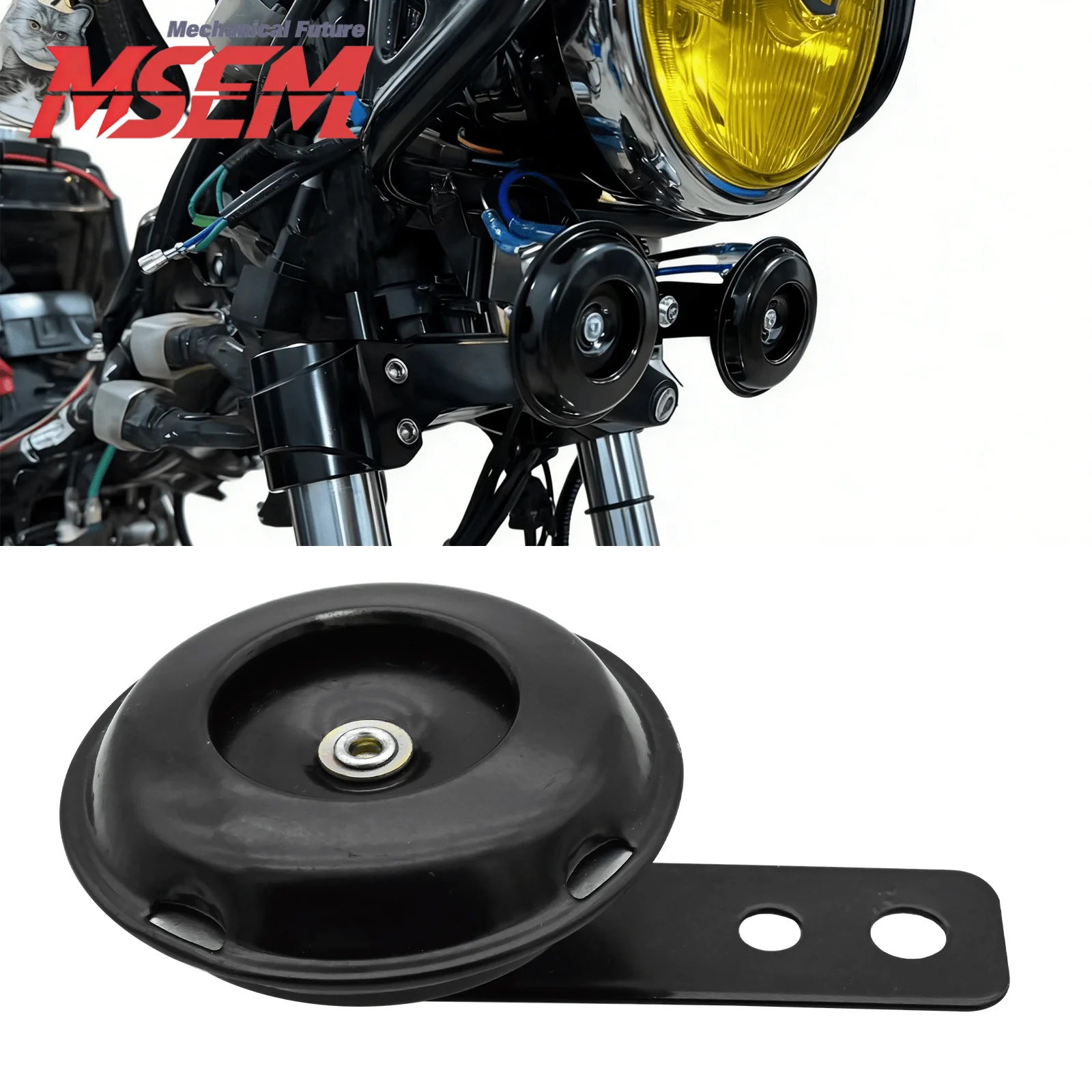 

12V 105dB Universal Waterproof Motorcycle Horn Loud Speaker For KTM Honda Kawasaki Yamaha ATV Dirt Bike Signal Parts