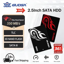 GUDGA SSD SATA3 1 테라바이트 2 테라바이트 4 테라바이트 2.5 