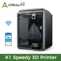 Creality K1 Speedy 3D Printer Print Speed 600mm /s Automatic Leveling Flexible Build Plate Printing Size 220x220x250MM