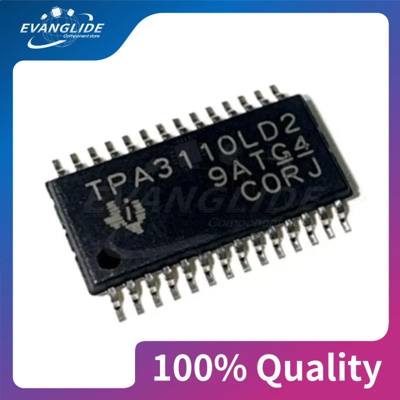 10 PCS/LOT TPA3110D2PWPR 15W stereo 30W  Audio power amplifier TPA3110D2PWPR  TPA3113D2 DRV8825PWPR TPA3110D2 TPA3110LD2