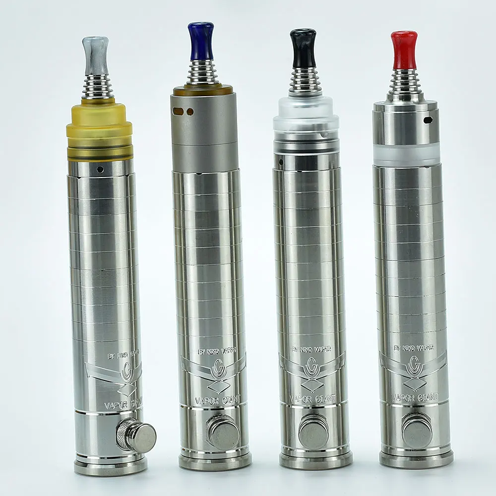 Atomizer Vapor Giant V2.5 Mini Mod Duetto Reborn RTA L Hypersonic RDTA Venom rdta 23mm 316ss Mechanical Mod 18350/18500/18650