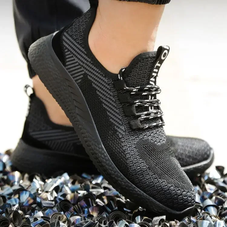 DurableSummer Breathable Insulating Safety Shoes, Light And Comfortable, Anti-smashing And Anti-piercing Work Shoes