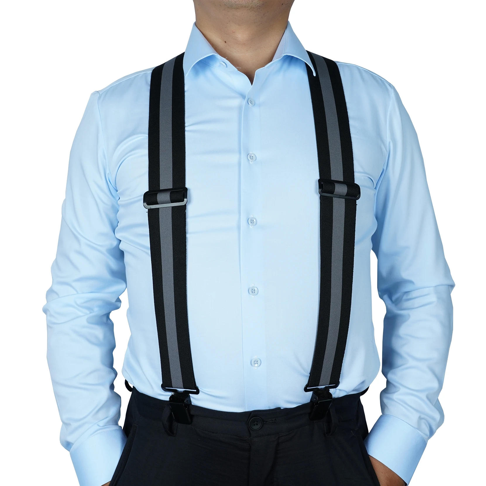 MELOTOUGH Suspensórios Masculinos Totalmente Elásticos 2 Polegadas de Largura X Voltar Suspensórios de Trabalho Pesados Suspensórios de Cinto de Ferramentas Homem Suspender