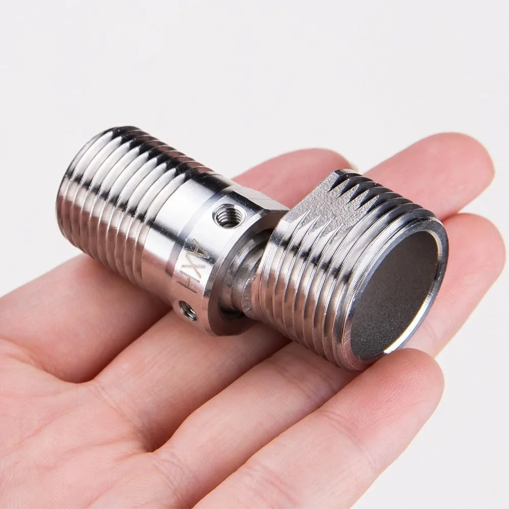 360 ° Adjustable Faucet Angled Curved Foot Eccentric Screw Corner Tap Adapter Kitchen Faucet Accessories