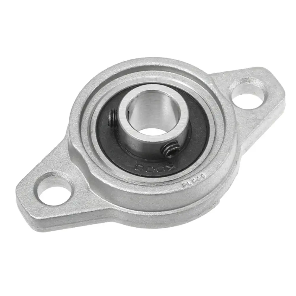 KFL08 KFL10 KFL12 KFL15 Pillow Block Bearing 8/10/12/15mm Rhombic Mounted Block Housing Alloy Insert Linear Shaft Thrust Bearing