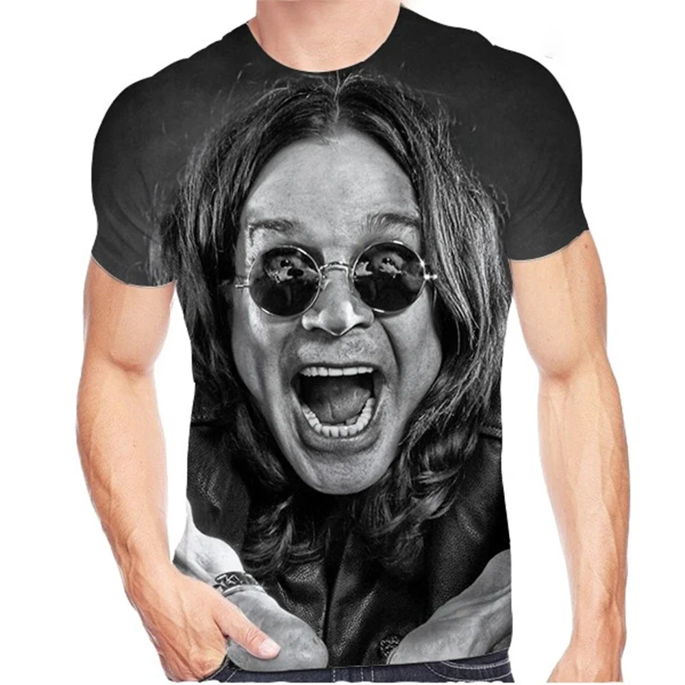 اتجاه الصيف، الموضة، الجدة، الشخصية، نمط مطبوع ثلاثي الأبعاد، بلوزة إبداعية ومريحة بأكمام قصيرة #2