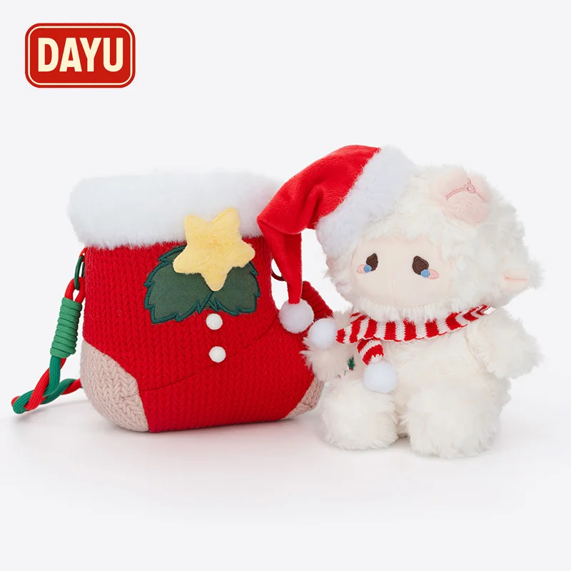 Bolso bandolera para fiesta de Navidad, lindo bolso de media de felpa de oveja para trajes, regalo de vacaciones sorpresa con factor Wow