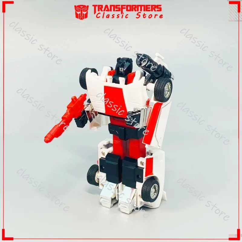 ในสต็อกคลาสสิก Transformers ของเล่น G1 Reissue KO Edition Red Alert Cybertron Autobots Action Figures ของขวัญสะสม
