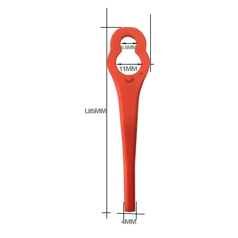 Cuchillas de repuesto para cortacésped Einhell, 100 piezas, 8,5 CM