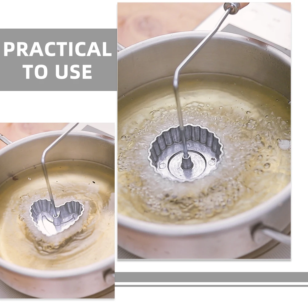 

1 комплект формы для жарки с деревянной ручкой, сверхмощная ложка из алюминиевого сплава для буруэлоса, картофельного торта, пружинного лука, кондитерских изделий, домашней кухни