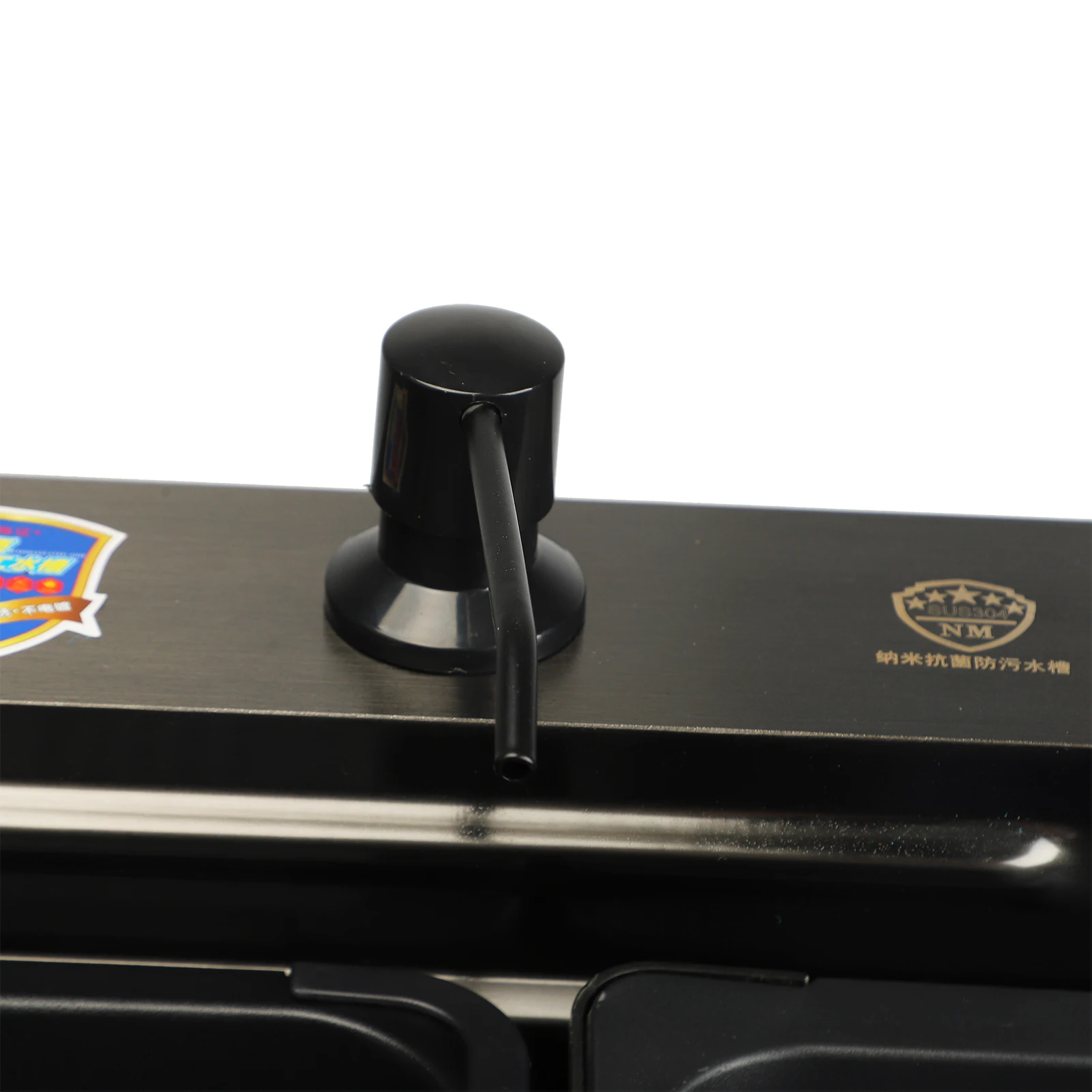 حوض المطبخ السميك البسيط، حوض المطبخ المقاوم للصدأ، يوفر المساحة، سهل التركيب، سعة كبيرة للمطبخ المنزلي