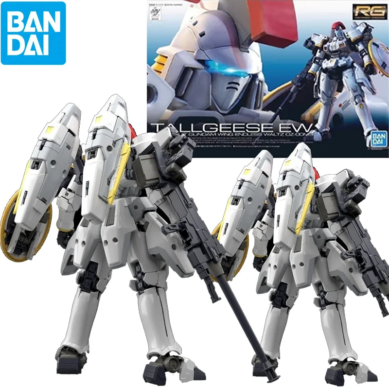 New Product In Stock Original Bandai RG Tallgeese EW 1/144 Mobile Suit Gundam Model Kit Action Figure Collectible Gift Men Toys