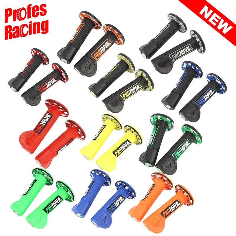 

Motorcycle Handle Grip Handlebar Grip Protaper Dirt Pit Bike Motocross 7/8" Rubber Gel Hand Grips Brake Hands 11 Colors