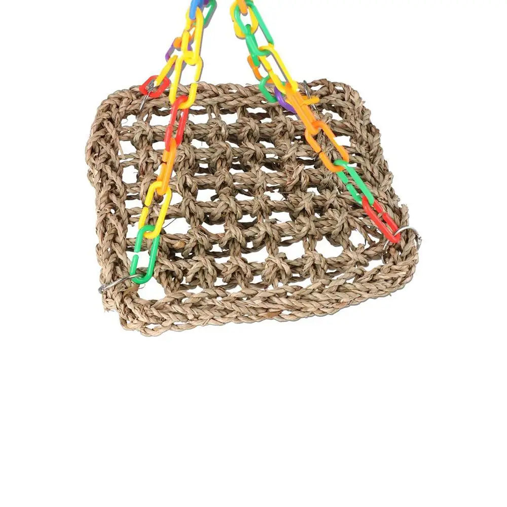 Foldable Bite resistant Rope Wear resistant Birds Cage Accessories Bird Hanging Bed Parrot Hammock Bird Perch Parrot Swing Toys