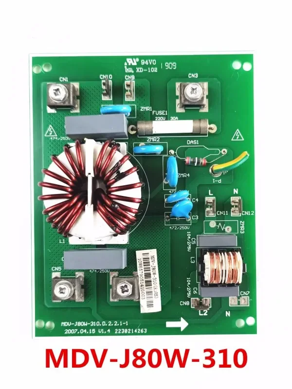 for Air conditioning filter board lightning protection  circuit  computer MDV-J80W-310 MDV-J80W-310. D.2.2.1