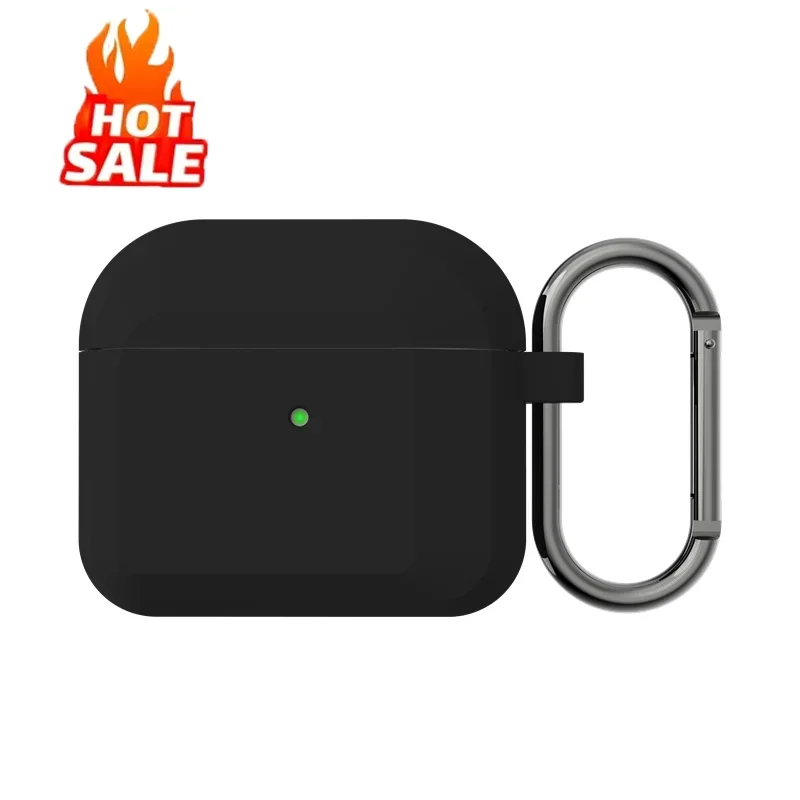 Silikonhülle für Apple Airpods 4/Airpods 3 Hüllen Kopfhörerschutz Kopfhörer Weiche Gummihülle für Airpods Pro 2 Zubehör