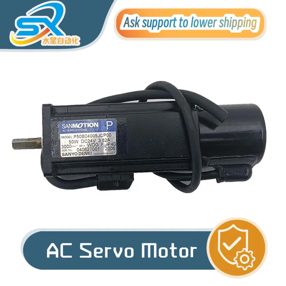 

Sanyo P50B04005JCP00 DC Servo Motor 50W 100% Factory Tested with Inspection Video Available