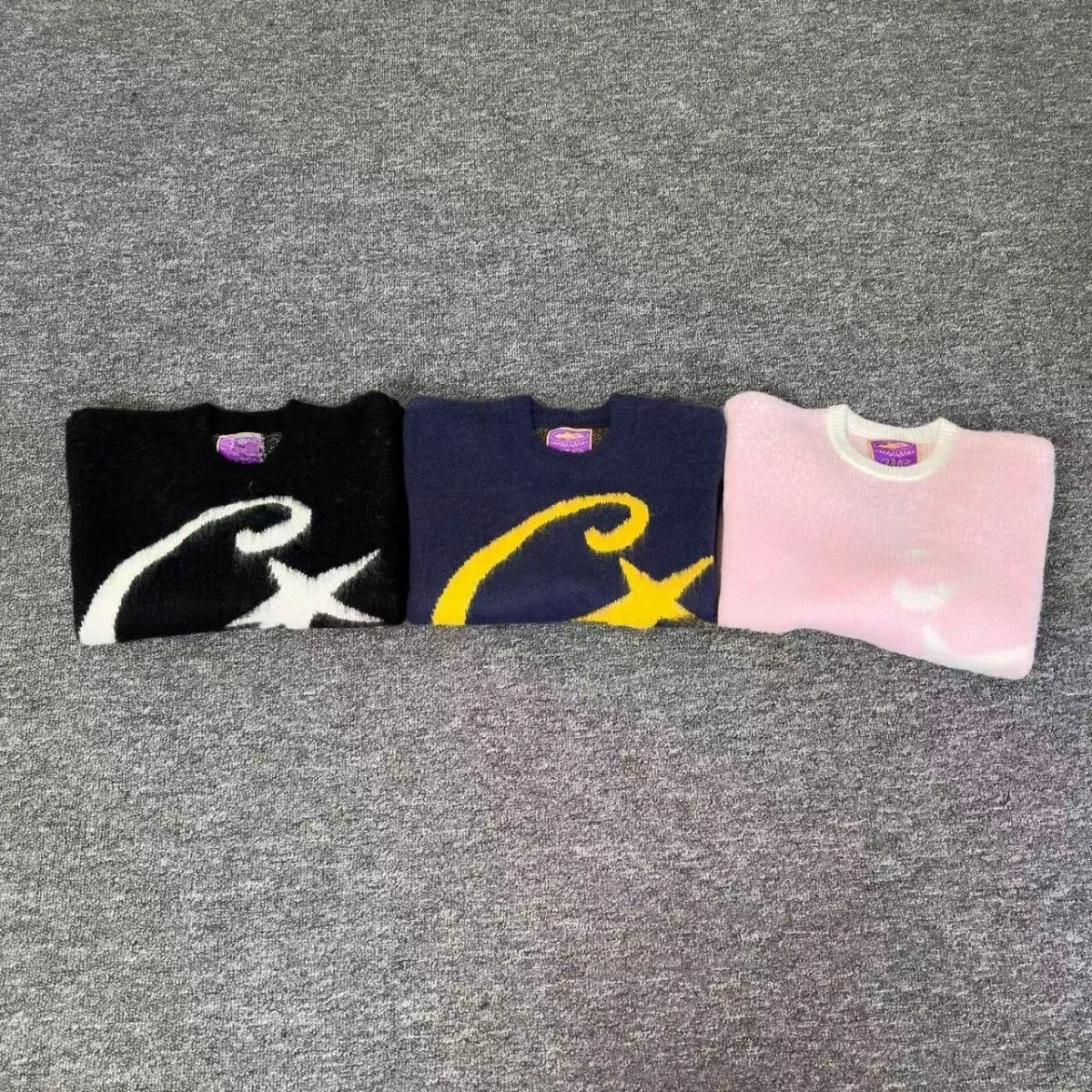 سترة طويلة Sve UKDRIPDRILL الهيب هوب عادية Faion الدافئة العصرية محبوك الصوف مزيج لينة فضفاضة تناسب الجولة Ne ort Sle #4