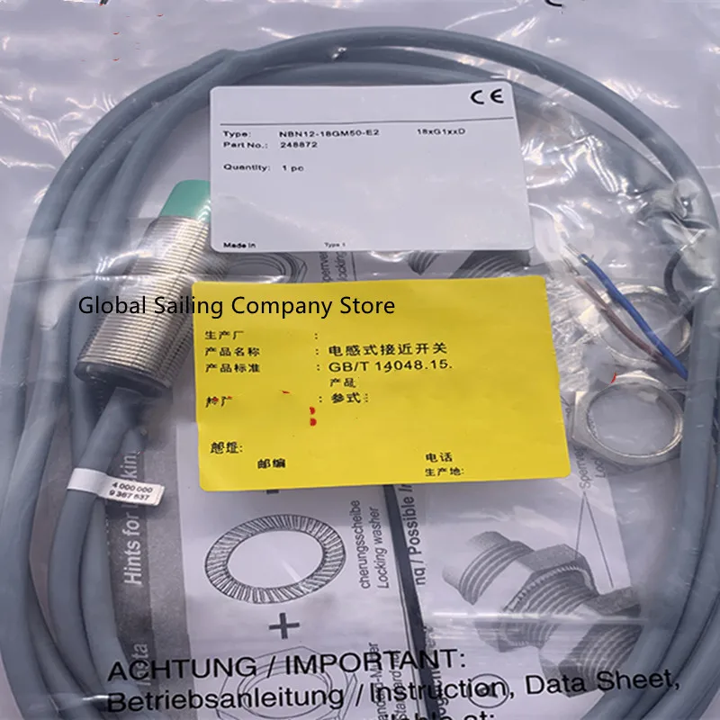 

3PCS New proximity switch NBN12-18GM35-E3 NBN12-18GM35-E2 NBN12-18GM35-E0