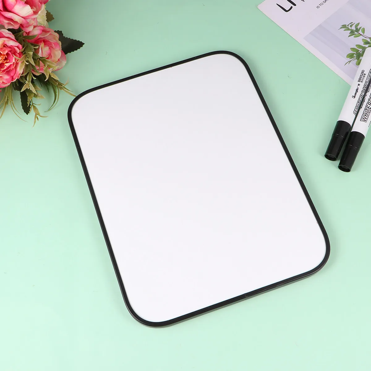 1Pcs Erasable Magnetic Whiteboard Creative Drawing Board for Childrens Early Writing Practice Sturdy Plastic Metal Message Board