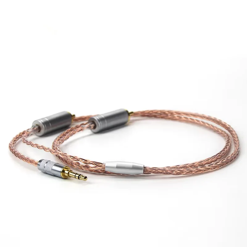 

8 strands of 7N single crystal copper 3.5 points two to two RCA plug cable audio signal line audio video wire