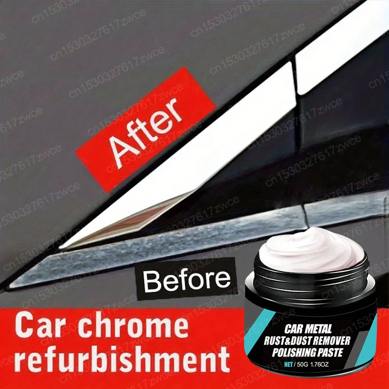 Auto-Rostrestaurierungspaste für Chromteile von Fahrzeugen, Rost und Verblassung auf Autorädern, Entwickelt zur Erneuerung Oxidiertes Kratzer-Reparatur – Detail 7