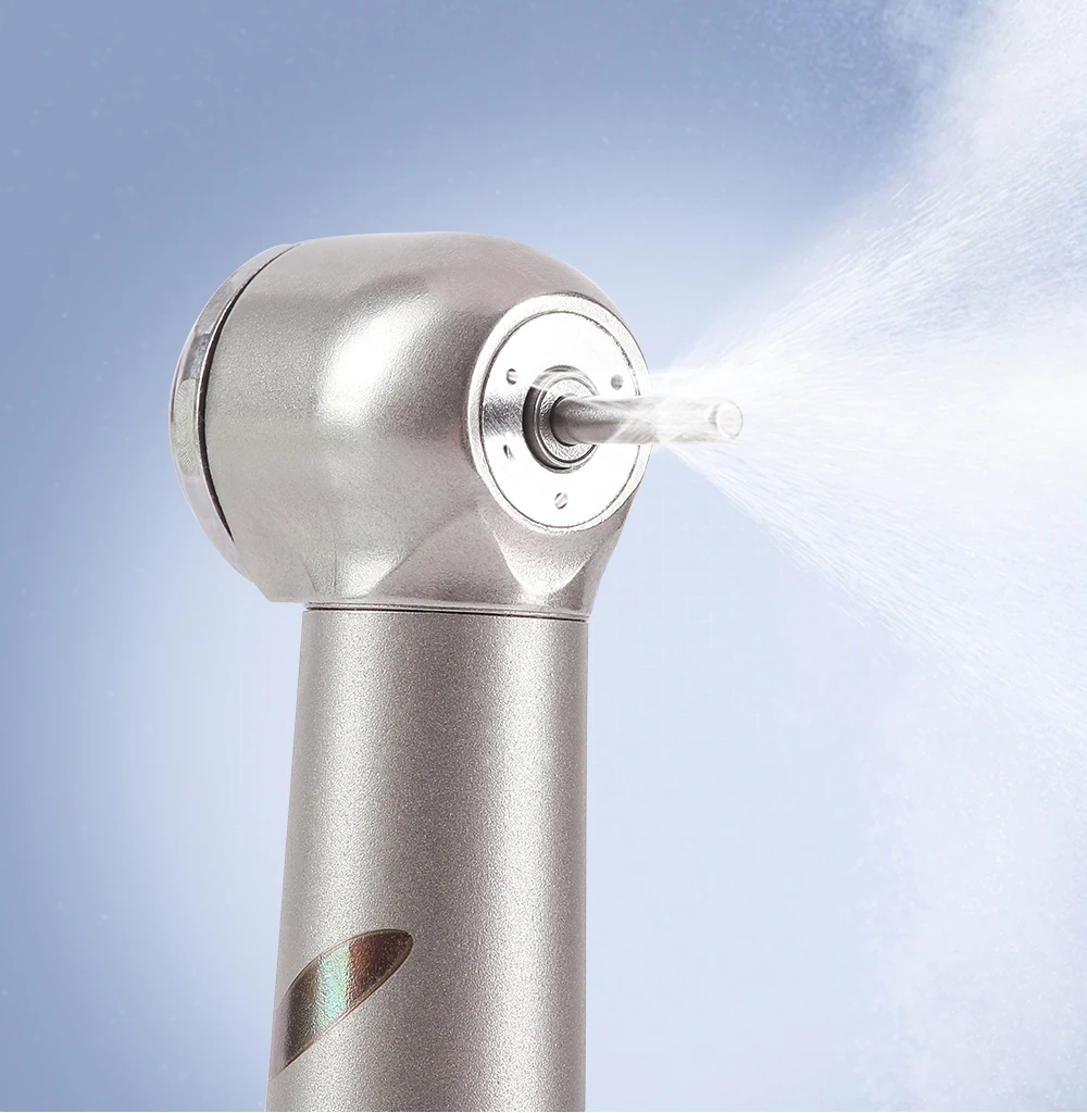AZDENT Dental High Speed Handstück Keramik Lager Drehmoment Kopf Push Button Triple Wasser Spray 2/4 Löcher Zahnmedizin Werkzeuge – Detail 8