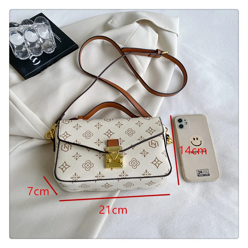 حقيبة صغيرة مربعة محمولة باليد للنساء ، حقيبة كروس بودي متعددة الاستخدامات ، كتف واحد ، حقائب يد لطول النظر ، جودة عالية ، موضة فاخرة ، جديدة ،