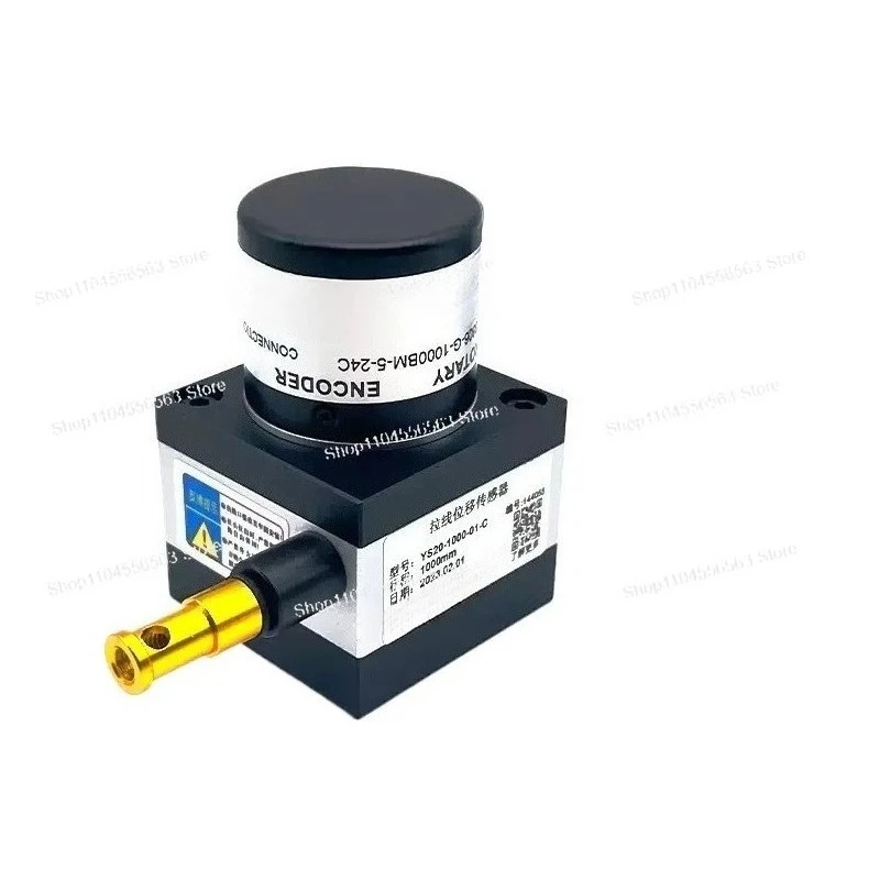Potentiometer Type Position Sensor Draw Wire Rope Linear Transducer Pull Wire Sensor Pull Rope BriterEncoder
