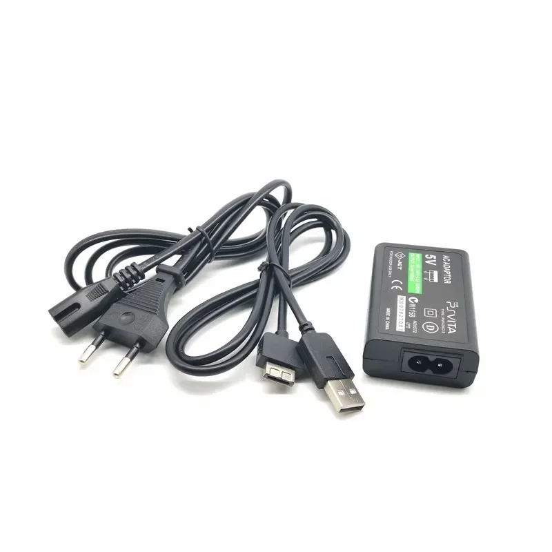 Home Wall Charger Power Supply AC Adapter for Sony PlayStation Psvita PS Vita PSV 1000 EU/US Plug USB Data Charging Cable