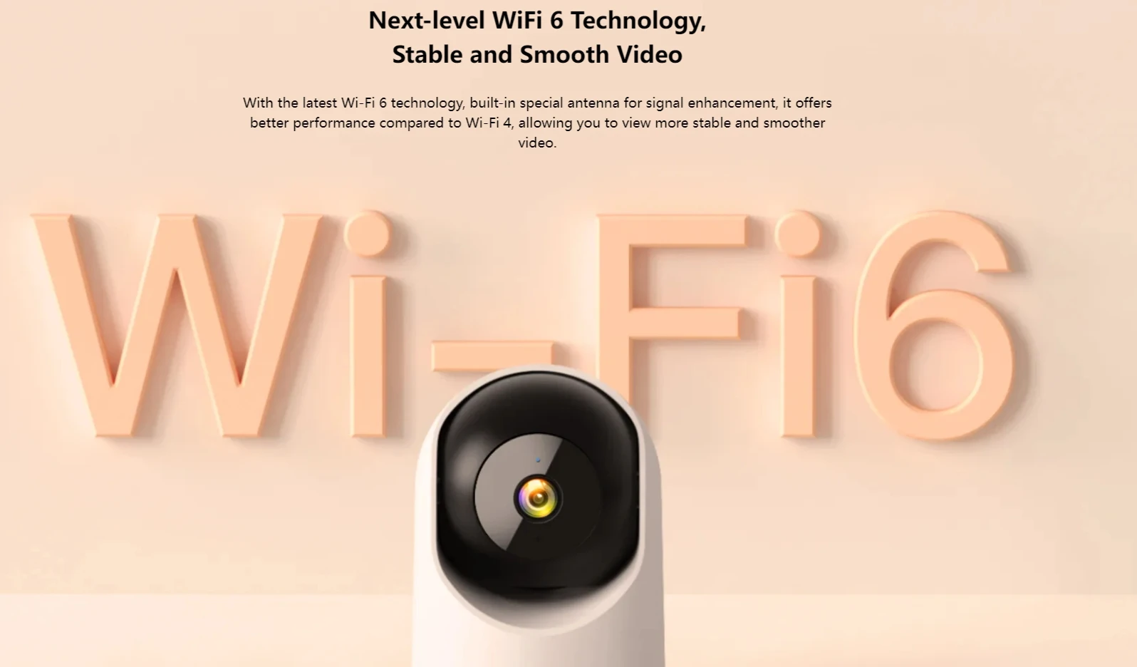 Tenda RP3V3.0 smart wireless PTZ camera