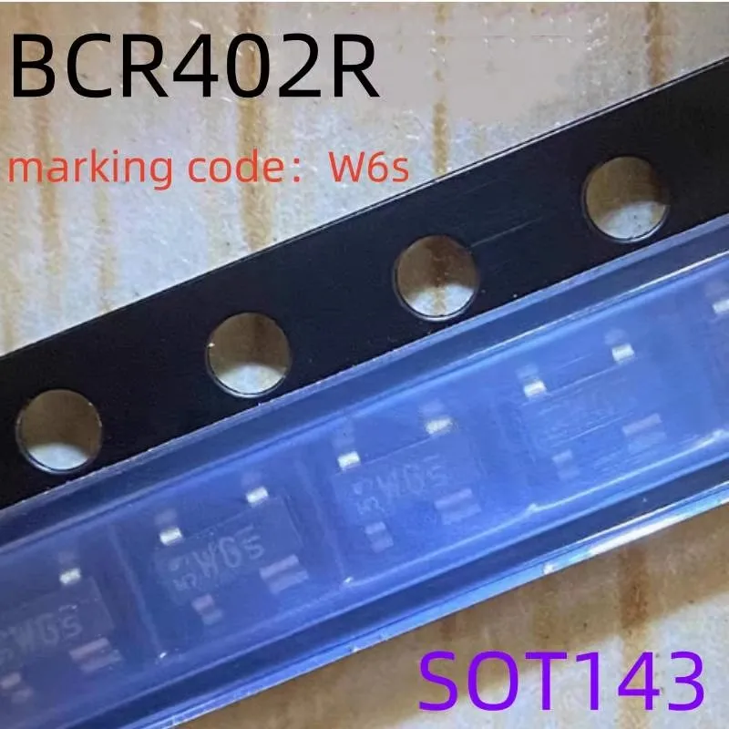 

1Pcs to 100Pcs New and Original Bcr402R Sot-143 Sot23-4 18V 60Ma Led Driver Marking Code W6S
