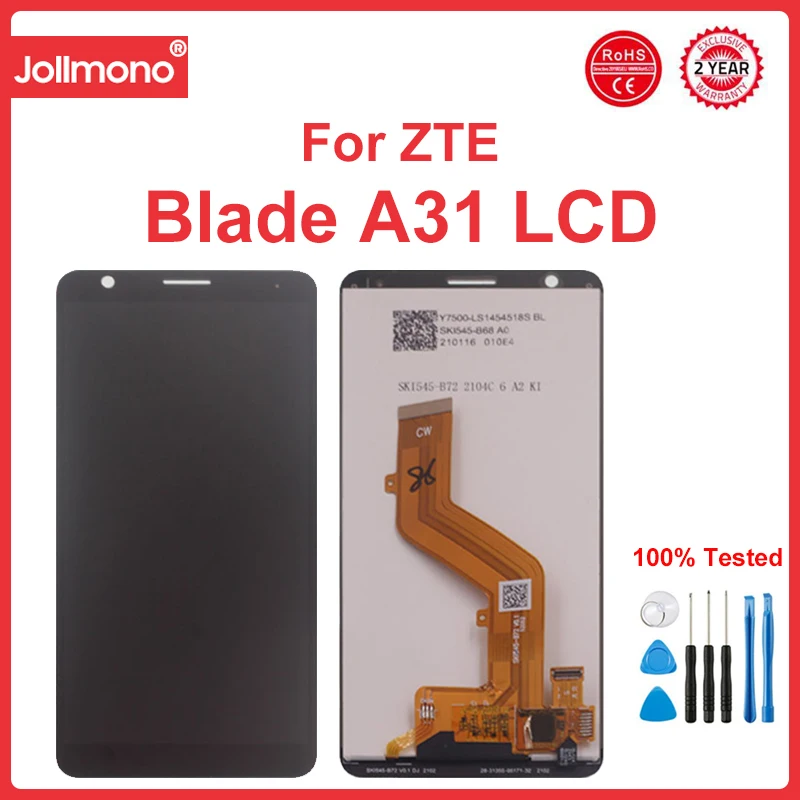 

For ZTE Blade A31 2021 LCD Display Touch Glass Screen Digitizer Assembly Repair ZTE Blade A31 Lite Display A31 Plus L210 LCD