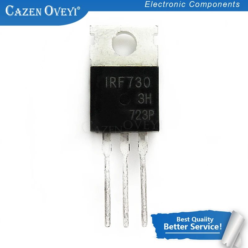 

IC Chipset 10pcs/lot IRF730 IRF730PBF IRF730B IRF730BPBF TO-220 In Stock