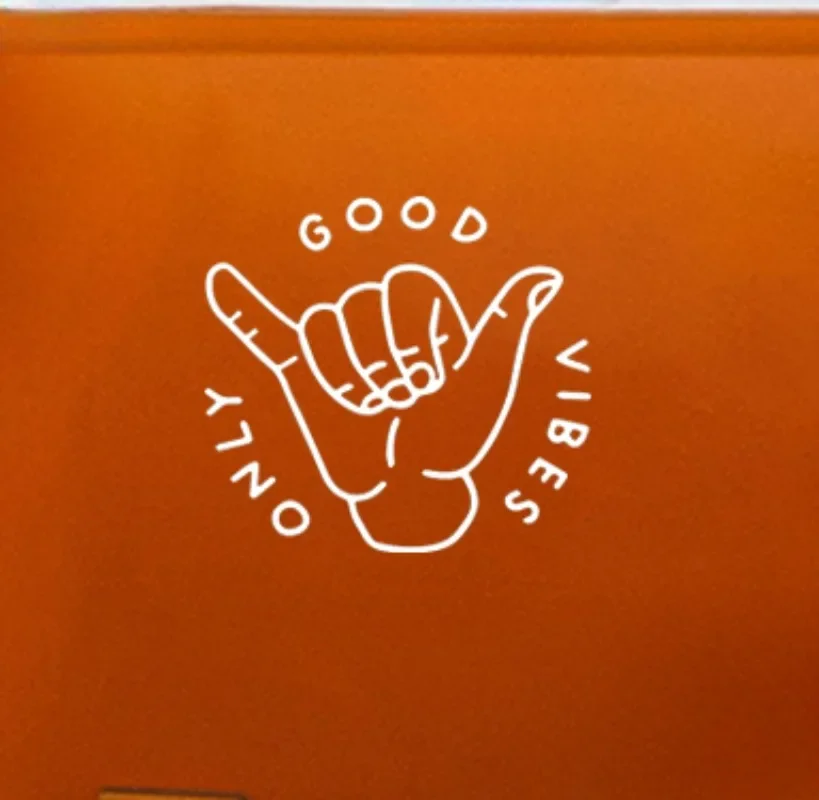 ملصقات لديكور السيارة ، شاحنة ، قافلة ، ركوب الأمواج ، اهتزاز جيد فقط ، إكسسوارات جميلة ، دعم للتخصيص