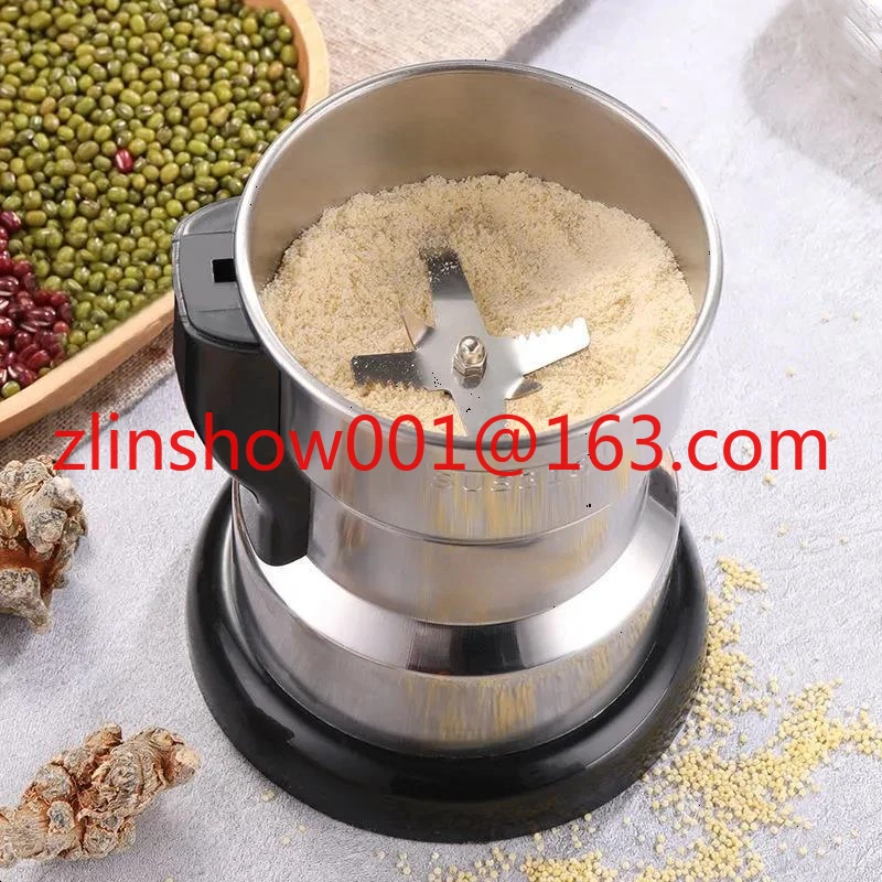 400W Electric Coffee Grinder Kitchen Cereal Nuts Beans Spices Grains Multifunctional Home