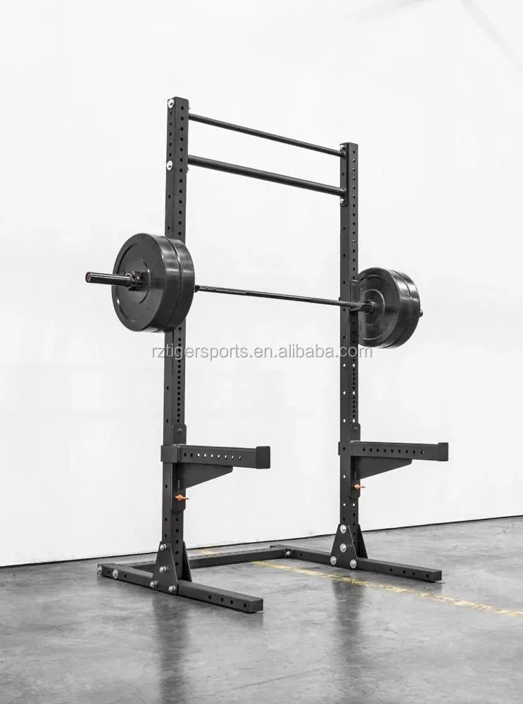 Gym or home crossfit training squat stand rack