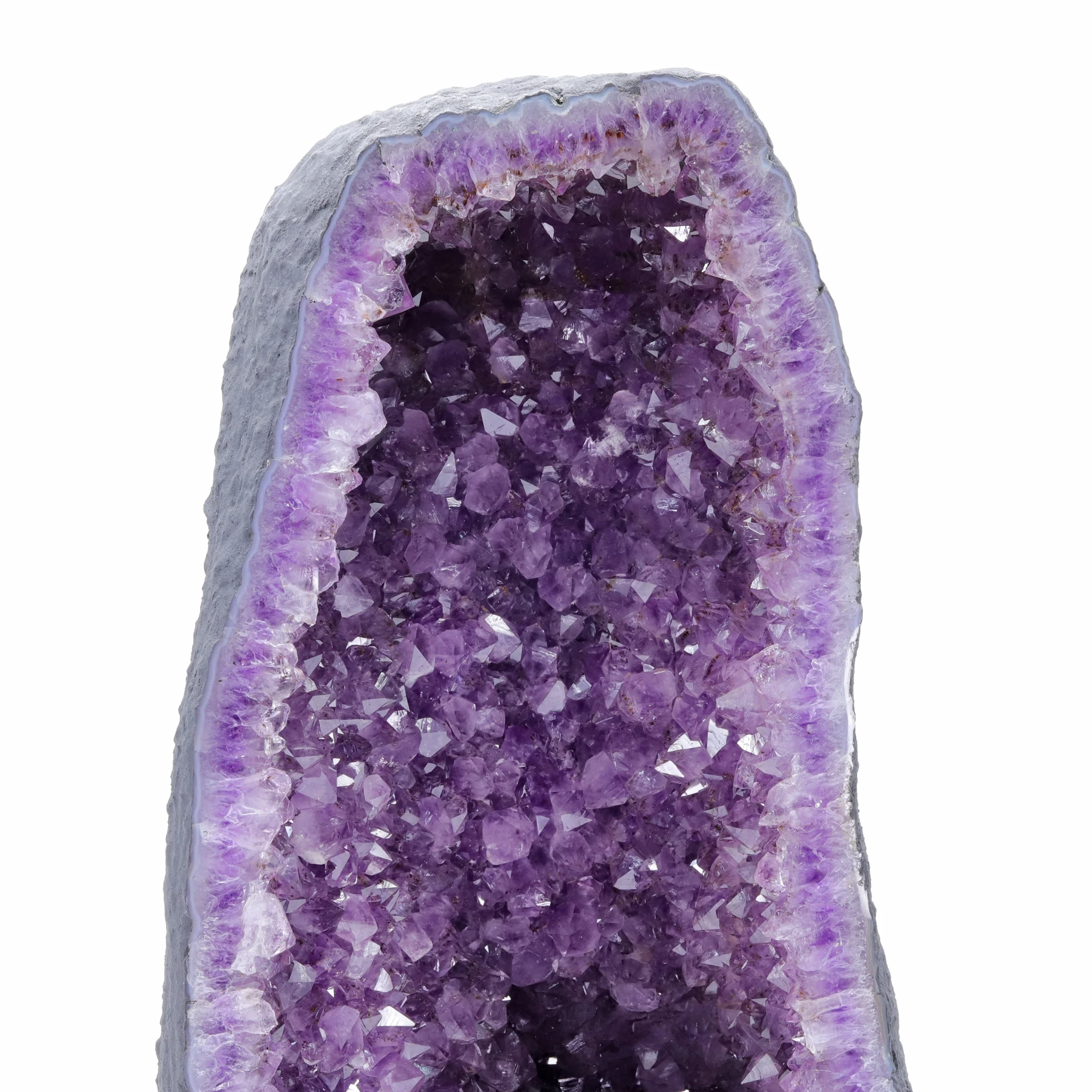 Natural Native Amethyst Cave Quartz Crystal Specimen Reiki Healing Fortune Home Office Decoration ZJD2025YILUN05