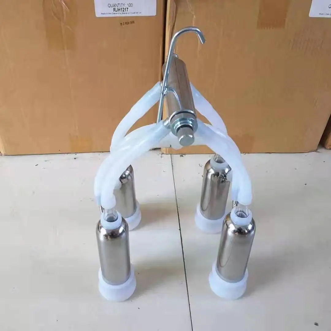 ملحقات ماكينة الحلب ، مجموعة أكواب جمع الحليب ، نوع المكبس ، جامع الحليب الخاص ، مجموعة أكواب البقر ، آلة شفط الحليب #2