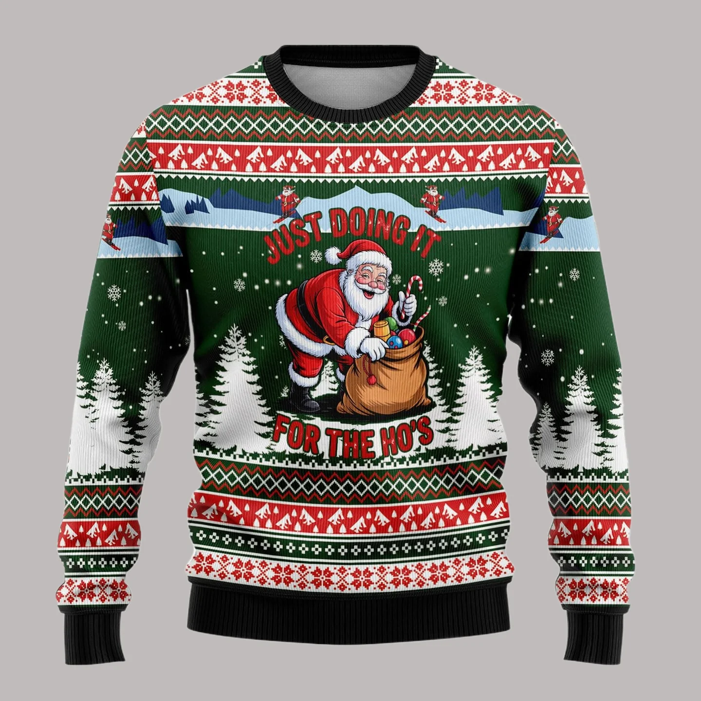 2026 النساء الرجال البيرة القبيح عيد الميلاد سترة ثلاثية الأبعاد مضحك ملابس منقوشة بكم طويل س الرقبة عيد الميلاد البلوزات القمم البلوز عيد الميلاد البلوز #1