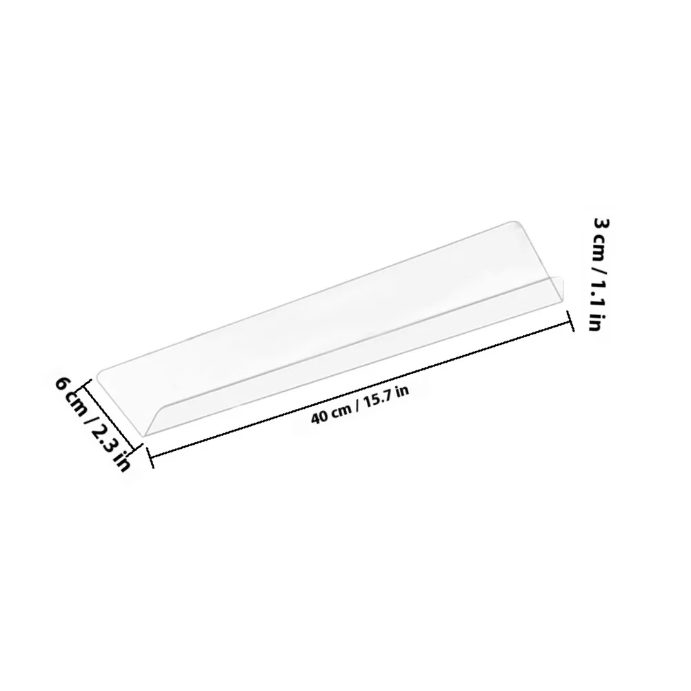 5 قطعة مصد بولي كلوريد الفينيل واضح تحت الأثاث مانع لأريكة تتحول لسرير الفجوات الغبار القط المنزل استخدام حافة ناعمة متعددة الوظائف #3