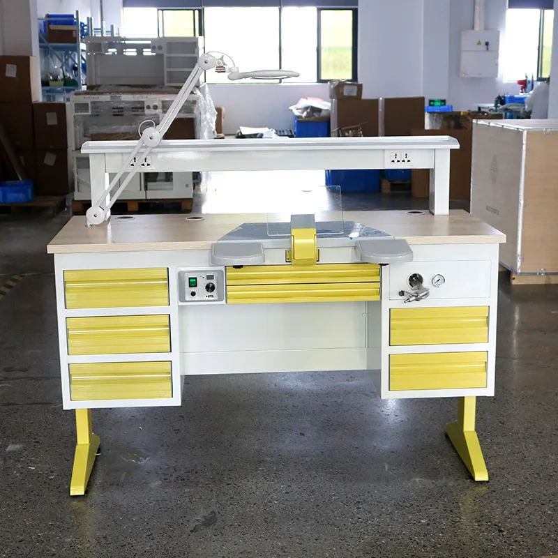 Single and double 1 meter 1.2 meters 1.4 meters 1.6 meters technician table Technician room workbench