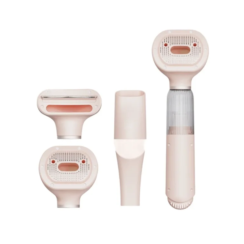 Pet Multifunctional 4-in-1 Household Hair Suction Cleaner, Dog Cat Automatic Cat Hair Suction Pet Comb