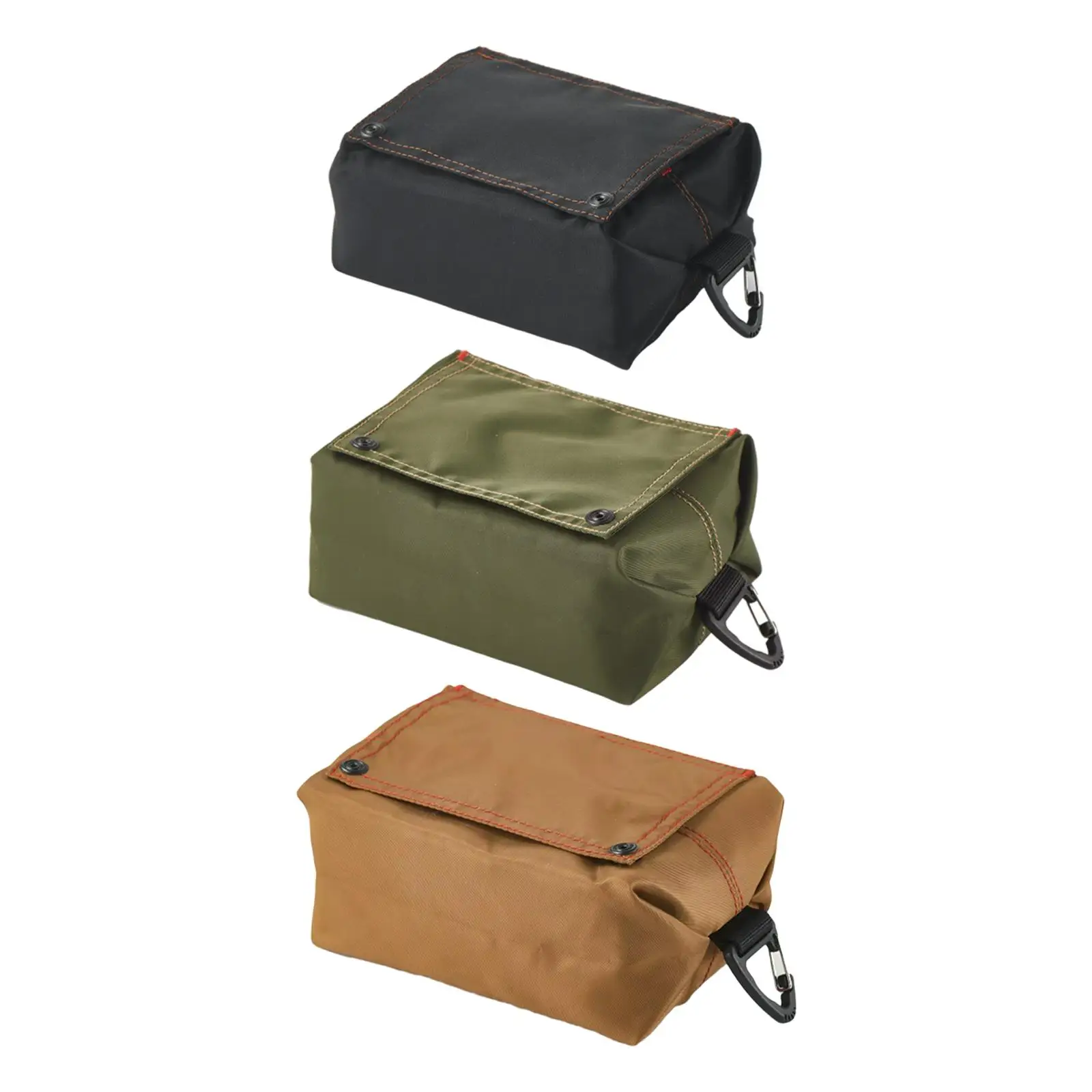 Tecido Oxford Rectangular Caixa De Tecido De Acampamento, Tampa Recipientes, Banheiro, Viagem, Caminhadas, Barraca, Guardanapo, Suporte De Papel, Estojo De Suspensão