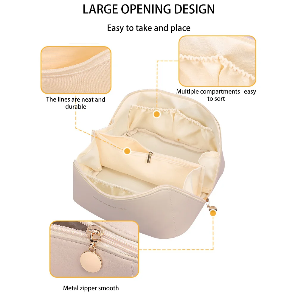 Waterproof Women Cosmetic Storage Bag Large Capacity Travel Make Up Cases Portable Toiletries Organizer Bathroom Washbag