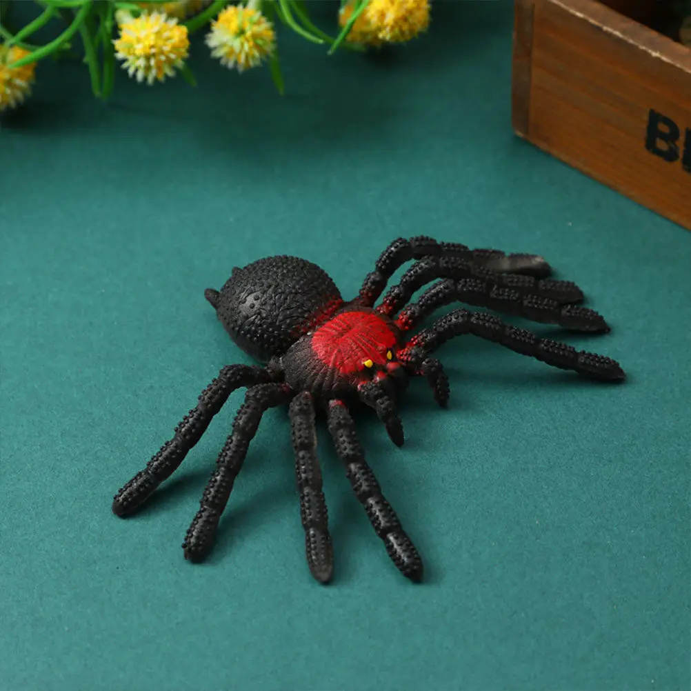 

5 PCS Spider Funny Gadgets Model Toys Game Prop Tricky Black Prank Joking Animal