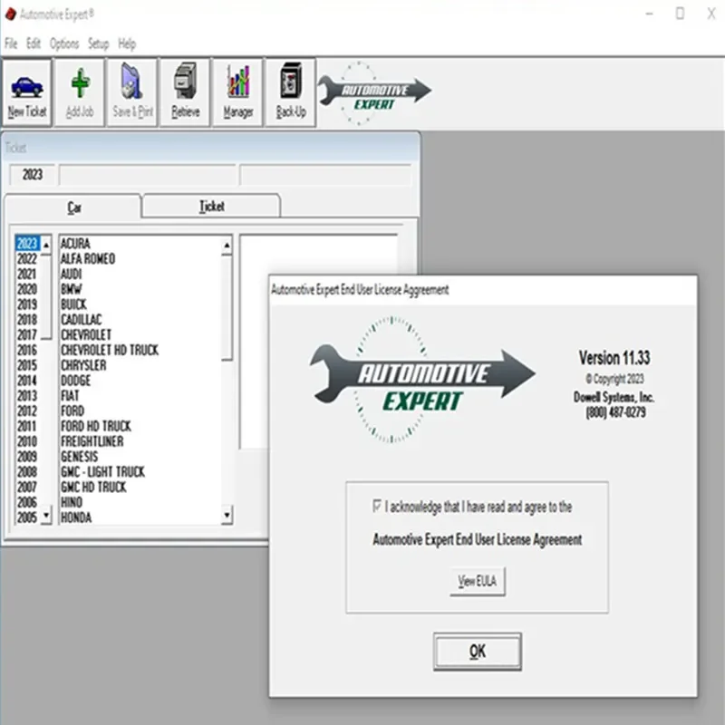 2023 NEW Automotive Expert V11.33 Best Shop Management Software TIME Unexpire Patch Free Help Install