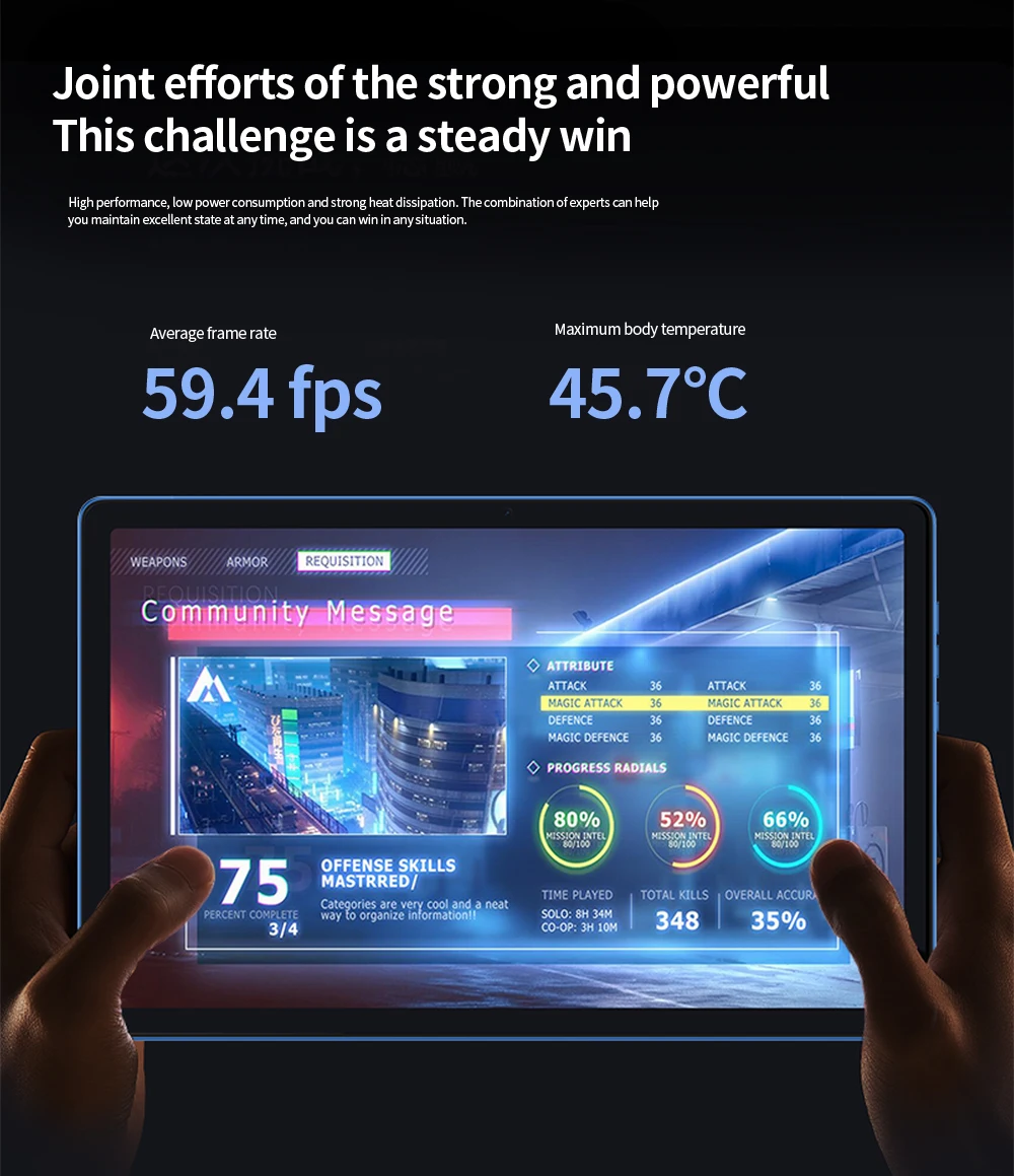 Original BDF Tablet-PC 10,1 Zoll 8GB RAM 256GB ROM Android 13 Octa-Core 3G 4G LTE 5G Internet WLAN Globale Version – Detail 7